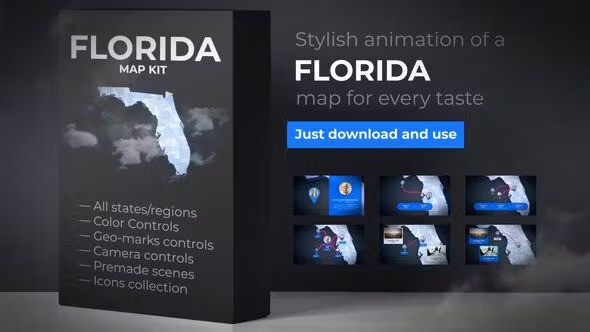 Florida Map Florida Map Kit