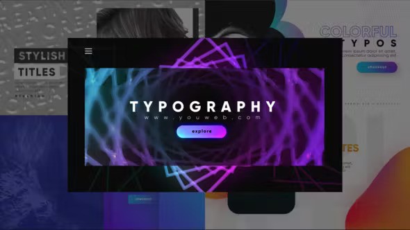 Unique Modern Typography