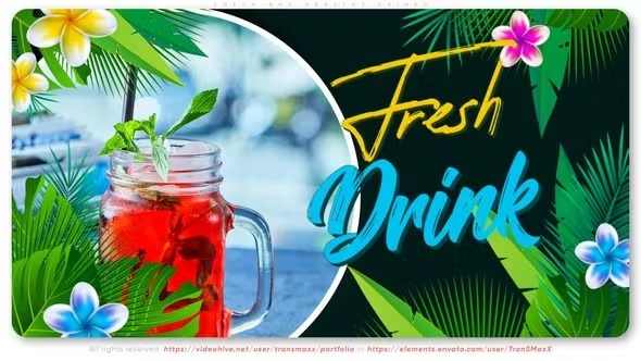 Fresh And Healthy Drinks
