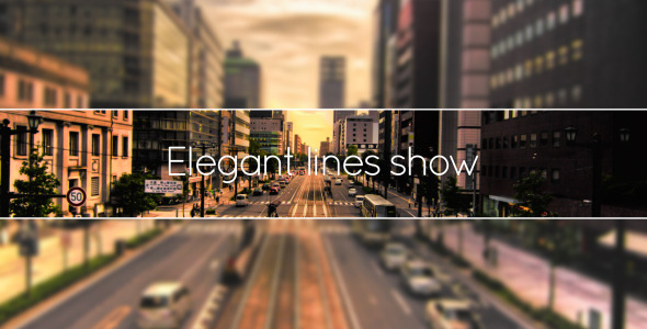 Elegant lines show preview