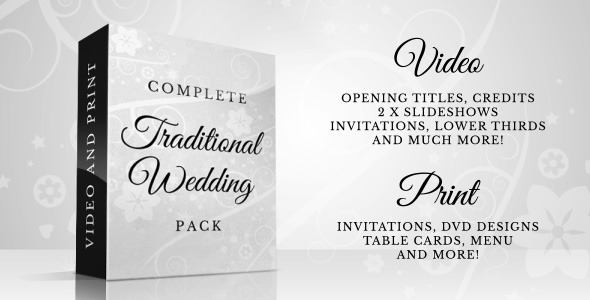 Traditional Wedding Pack PrevImage