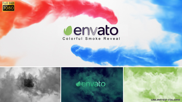 VideoHive Colorful Smoke Reveal Image