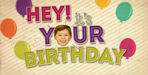videohive hey its your birthday after effects project