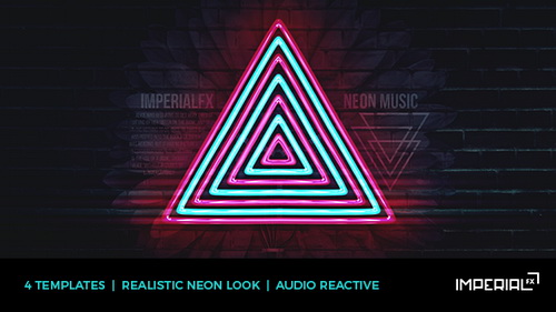 Neon Music Visualizer Audio React Image
