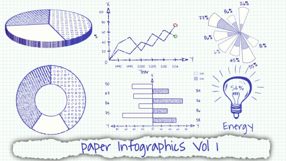 Paper Infographics Vol 1 image