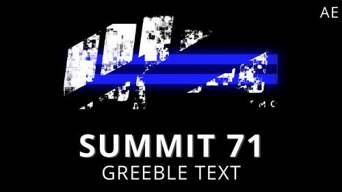 Summit 71 Greeble Text After Effects