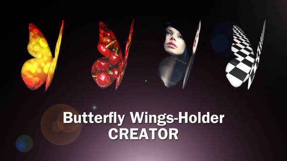 Butterfly Wings Holder Creator