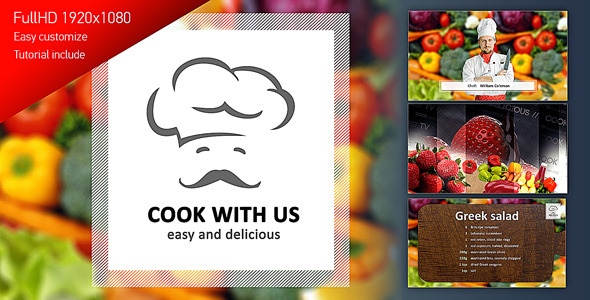 Cook With Us Cooking TV Show Pack