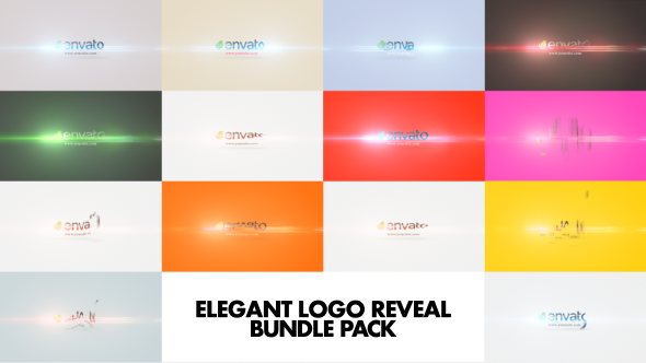 Elegant Logo Reveal Bundle Pack image
