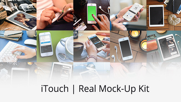 iTouch Real Mock Up Kit