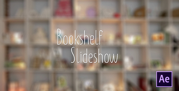Bookshelf Slideshow Photo Gallery image