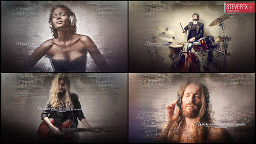 Music Notes Slideshow Image