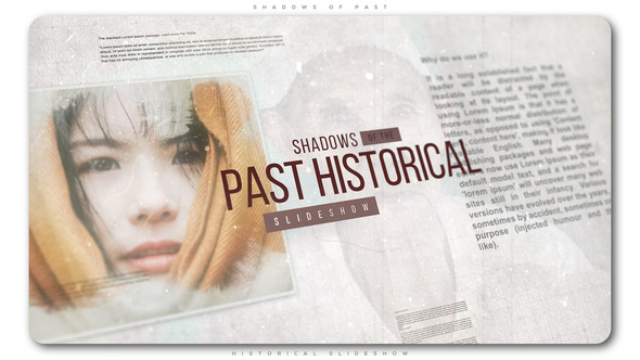 Shadows of Past Historical Slideshow Image