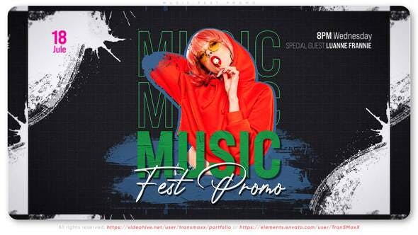 Music Fest Promo Preview Image