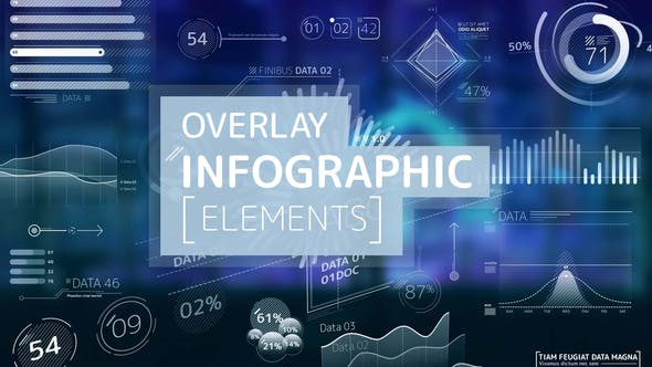 Overlay Infographic Elements Image