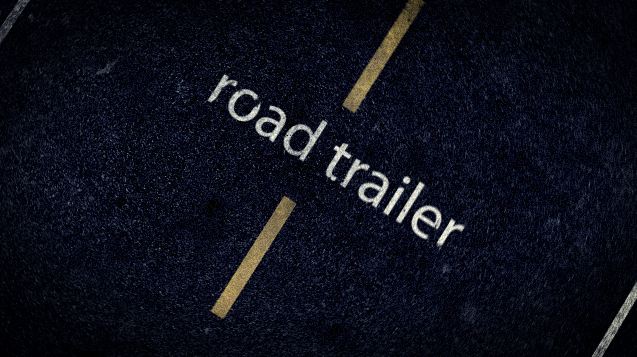 Road trailer 3dfootage.ru